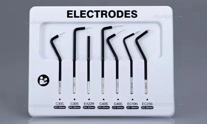 7Pcs / Set Dental Electrode Tips Electrosurgery Tips Fit Dental Electrosurgery